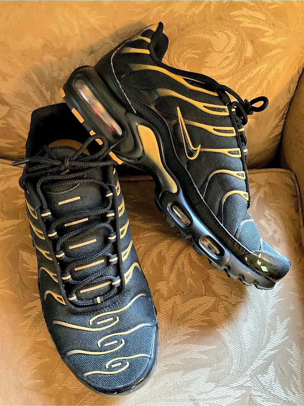 Nike Air Max Plus Black & Gold US 7